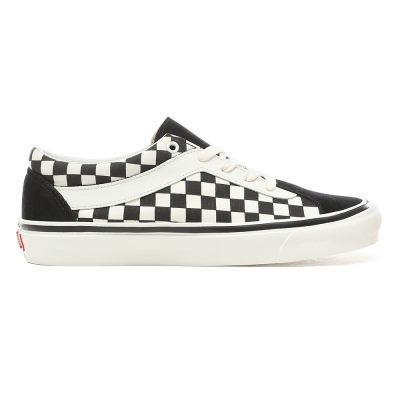 Vans Checkerboard Bold NI - Erkek Spor Ayakkabı (Siyah)